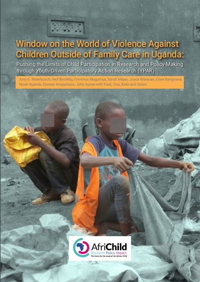 Street Children Study and streeet children rights in Africa Uganda Africhild report cover